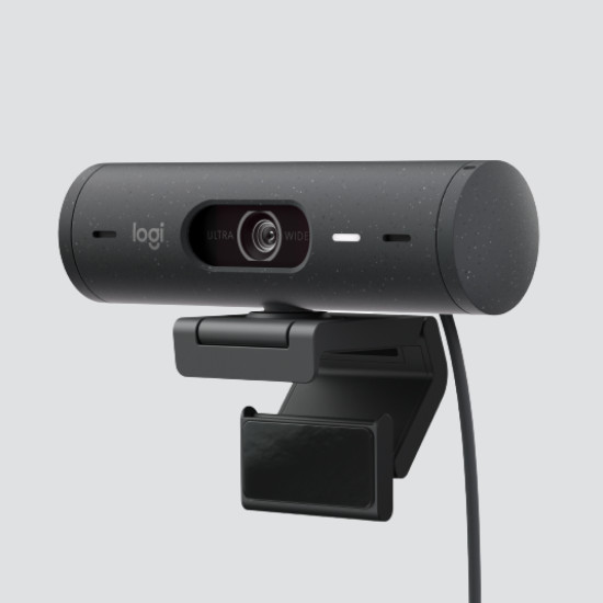 WEBCAM LOGITECH BRIO 500 GRAFITO FULL Cámaras web