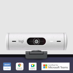 WEBCAM LOGITECH BRIO 500 BLANCO CRUDO
