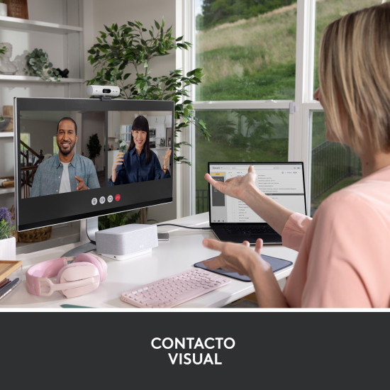 WEBCAM LOGITECH BRIO 500 BLANCO CRUDO Cámaras web WEBCAM LOGITECH BRIO 500 BLANCO CRUDO Cámaras web