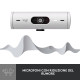 WEBCAM LOGITECH BRIO 500 BLANCO CRUDO Cámaras web WEBCAM LOGITECH BRIO 500 BLANCO CRUDO Cámaras web