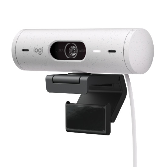 WEBCAM LOGITECH BRIO 500 BLANCO CRUDO Cámaras web WEBCAM LOGITECH BRIO 500 BLANCO CRUDO Cámaras web