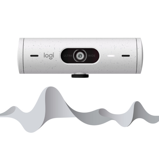 WEBCAM LOGITECH BRIO 500 BLANCO CRUDO Cámaras web WEBCAM LOGITECH BRIO 500 BLANCO CRUDO Cámaras web