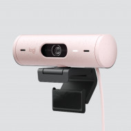 WEBCAM LOGITECH BRIO 500 ROSA FULL