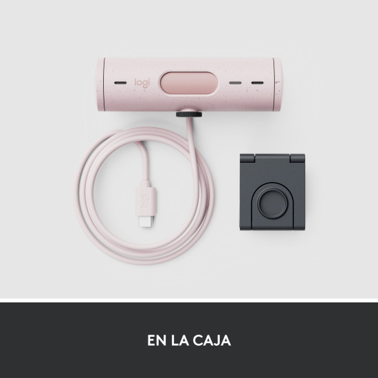WEBCAM LOGITECH BRIO 500 ROSA FULL Cámaras web WEBCAM LOGITECH BRIO 500 ROSA FULL Cámaras web