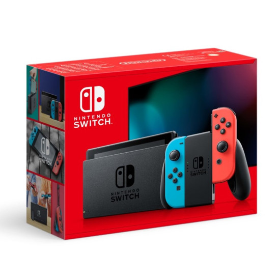 CONSOLA NINTENDO SWITCH AZUL NEON ROJO Consolas nintendo switch