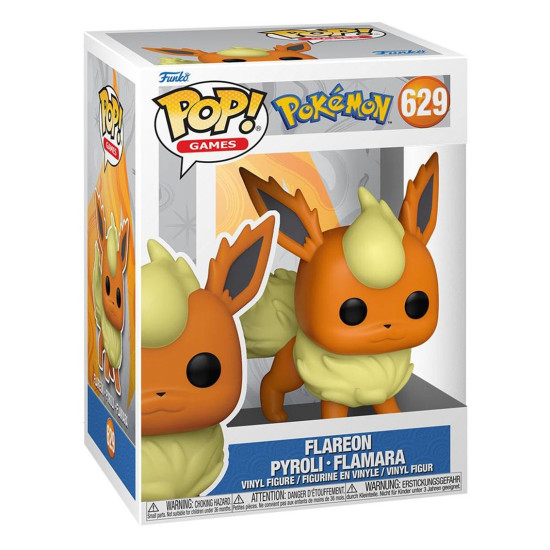 FUNKO POP POKEMON FLAREON 65042 Funkos FUNKO POP POKEMON FLAREON 65042 Funkos