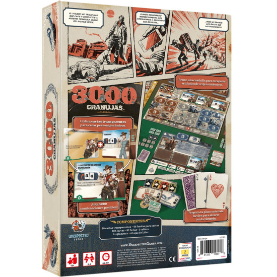 JUEGO MESA 3000 GRANUJAS PEGI 12 Juegos de mesa JUEGO MESA 3000 GRANUJAS PEGI 12 Juegos de mesa