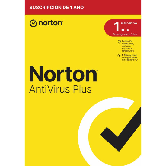 ANTIVIRUS NORTON PLUS 2GB ESPAÑOL 1 Antivirus