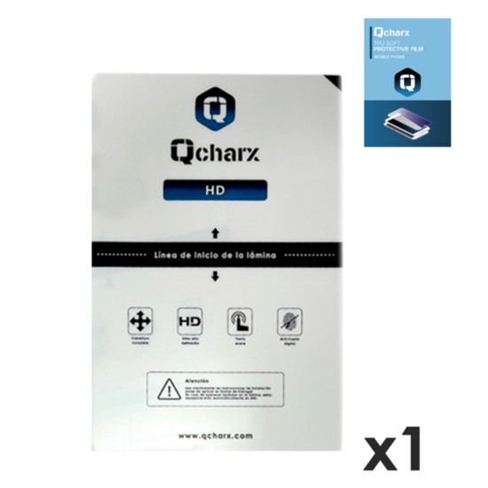 LAMINAS PROTECCION FRONTALES TABLET QCHARX HIDROGEL Accesorios plotters de corte