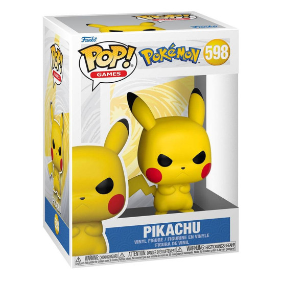 FUNKO POP POKEMON PIKACHU GRUÑON 65043 Funkos FUNKO POP POKEMON PIKACHU GRUÑON 65043 Funkos