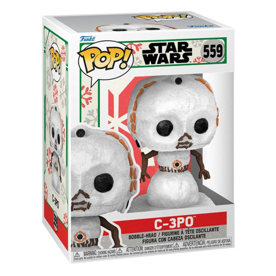 FUNKO POP STAR WARS HOLIDAY C - 3PO Funkos FUNKO POP STAR WARS HOLIDAY C - 3PO Funkos