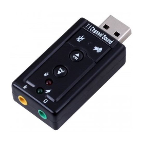ADAPTADOR AUDIO EWENT EW3762 7.1 USB Convertidores