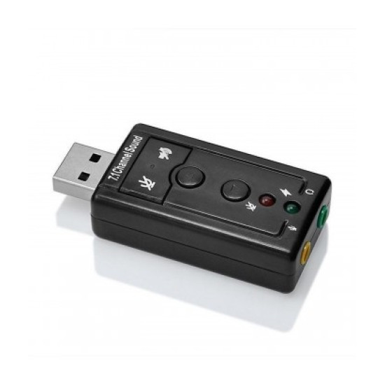 ADAPTADOR AUDIO EWENT EW3762 7.1 USB Convertidores