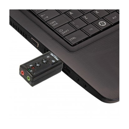 ADAPTADOR AUDIO EWENT EW3762 7.1 USB Convertidores