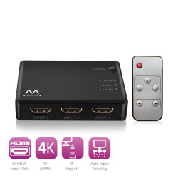 SWITCH HDMI EWENT EW3730 4K 3