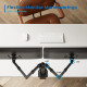 SOPORTE MESA EWENT EW1512 2 MONITORES Soportes monitores  tv