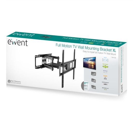 SOPORTE PARED MULTIDIRECCIONAL EWENT EW1526 TV Soportes monitores  tv