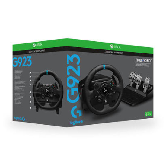 VOLANTE Y PEDALES LOGITECH G923 PARA Joystick y volantes VOLANTE Y PEDALES LOGITECH G923 PARA Joystick y volantes