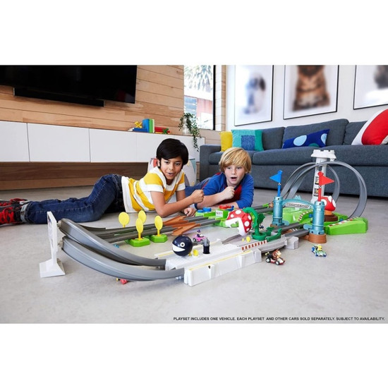 CIRCUITO COCHES MATTEL HOT WHEELS MARIO Juguetes