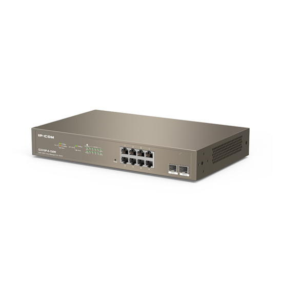 SWITCH 10 PUERTOS IP - COM 8 PUERTOS Switch