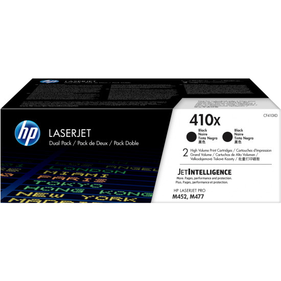 PACK TONER HP LASERJET 410X ALTA Consumibles impresión láser