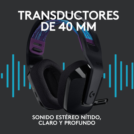 AURICULARES CON MICROFONO LOGITECH G G535 Auriculares AURICULARES CON MICROFONO LOGITECH G G535 Auriculares