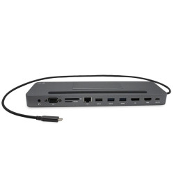 DOCKING STATION CON ADAPTADOR CORRIENTE UNIVERSAL