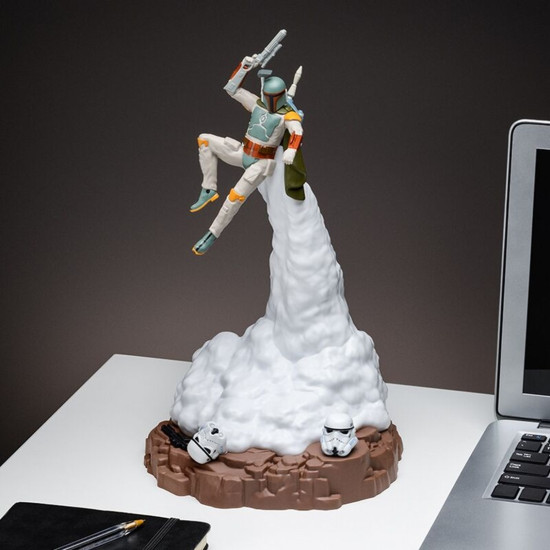 LAMPARA DIORAMA PALADONE STAR WARS BOBA Lampara merchandising LAMPARA DIORAMA PALADONE STAR WARS BOBA Lampara merchandising