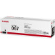 TONER CANON 067 NEGRO Consumibles impresión láser TONER CANON 067 NEGRO Consumibles impresión láser