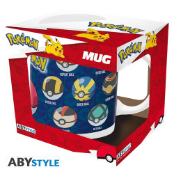 TAZA ABYSTYLE POKEMON -  POKEBALLS