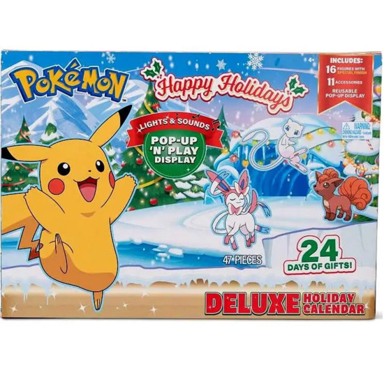 CALENDARIO ADVIENTO POKEMON DELUXE HOLIDAY 2022 Calendarios de adviento