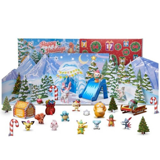CALENDARIO ADVIENTO POKEMON DELUXE HOLIDAY 2022 Calendarios de adviento