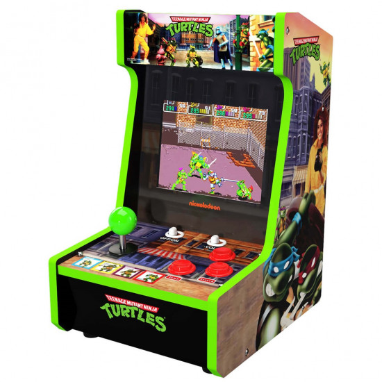 CONSOLA RETRO SOBREMESA ARCADE1UP TEENAGE MUTANT Consolas mini - clasicas