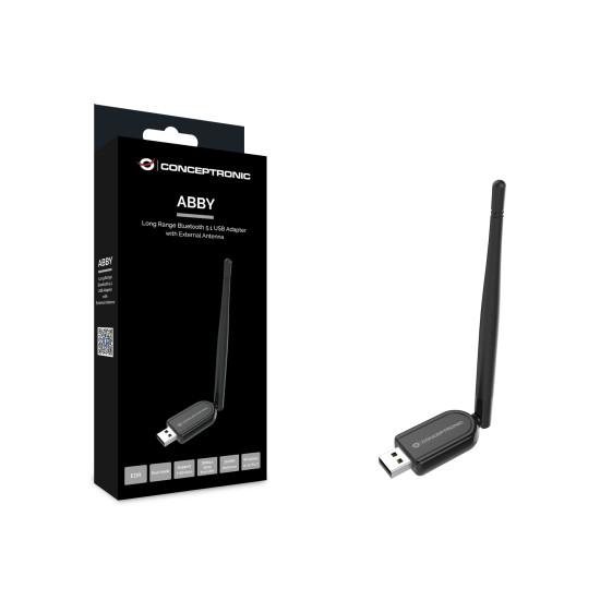 ADAPTADOR CONCEPTRONIC USB BLUETOOTH ABBY07B 5.1 Bluetooth ADAPTADOR CONCEPTRONIC USB BLUETOOTH ABBY07B 5.1 Bluetooth