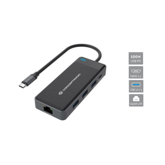 ADAPTADOR CONCEPTRONIC USB TIPO C A Convertidores ADAPTADOR CONCEPTRONIC USB TIPO C A Convertidores