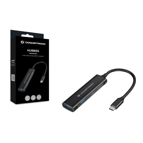 HUB USB TIPO C CONCEPTRONIC HUBBIES12B Dockings y hubs HUB USB TIPO C CONCEPTRONIC HUBBIES12B Dockings y hubs