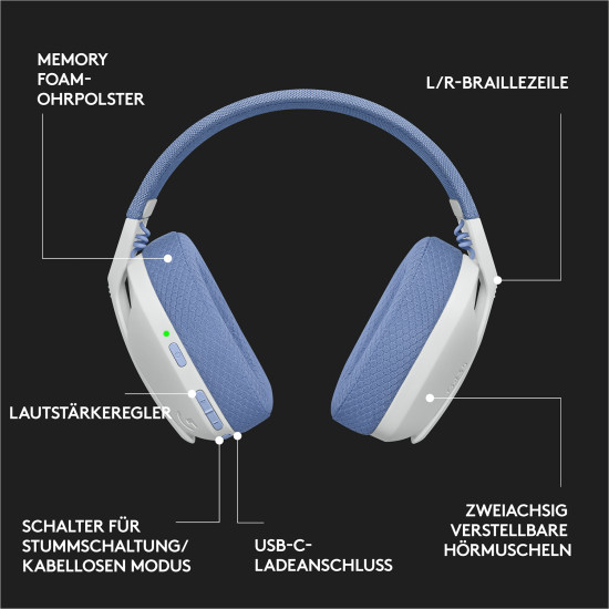 AURICULARES CON MICROFONO LOGITECH G435 GAMING Auriculares AURICULARES CON MICROFONO LOGITECH G435 GAMING Auriculares
