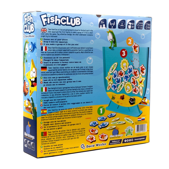 JUEGO MESA FISH CLUB EDAD RECOMENDADA Juegos de mesa JUEGO MESA FISH CLUB EDAD RECOMENDADA Juegos de mesa