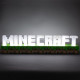 LAMPARA PALADONE MINECRAFT LOGO Lampara merchandising LAMPARA PALADONE MINECRAFT LOGO Lampara merchandising