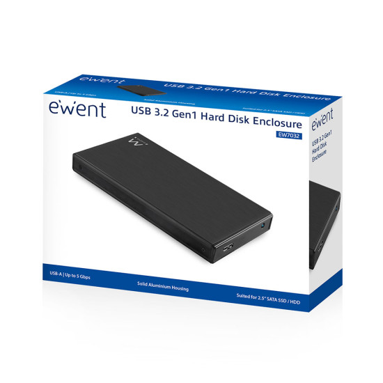 CARCASA EWENT DISCO DURO USB 3.2 Cajas externas CARCASA EWENT DISCO DURO USB 3.2 Cajas externas