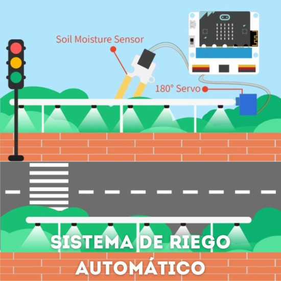 KIT SENSORES INTELIGENTES MICRO:BIT CIUDAD INTELIGENTE Robotica KIT SENSORES INTELIGENTES MICRO:BIT CIUDAD INTELIGENTE Robotica