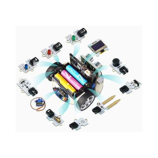 ROBOT COCHE MICRO:BIT SMART CUTEBOT SIN Robotica ROBOT COCHE MICRO:BIT SMART CUTEBOT SIN Robotica