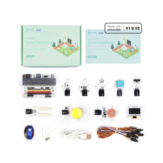 KIT SENSORES INTELIGENTES MICRO:BIT SALUD INTELIGENTE Robotica