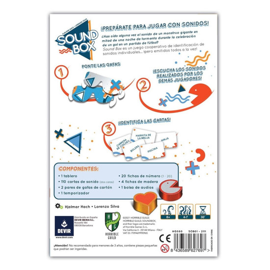 JUEGO MESA SOUND BOX Juegos de mesa JUEGO MESA SOUND BOX Juegos de mesa