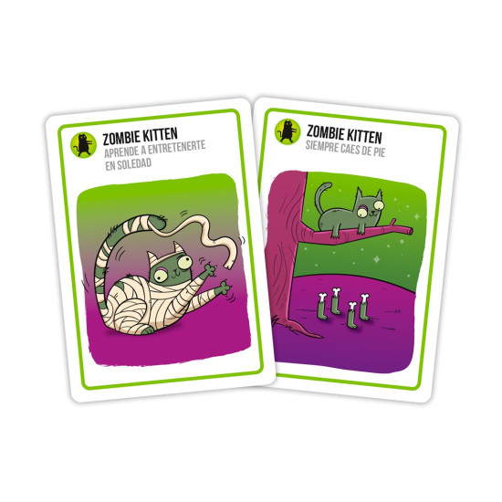 JUEGO MESA EXPLODING KITTENS ZOMBIE KITTENS Juegos de mesa JUEGO MESA EXPLODING KITTENS ZOMBIE KITTENS Juegos de mesa