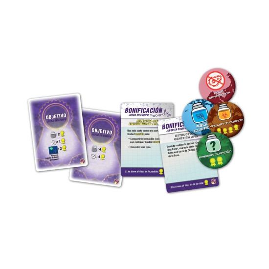 JUEGO MESA PANDEMIC EN EL LABORATORIO Juegos de mesa