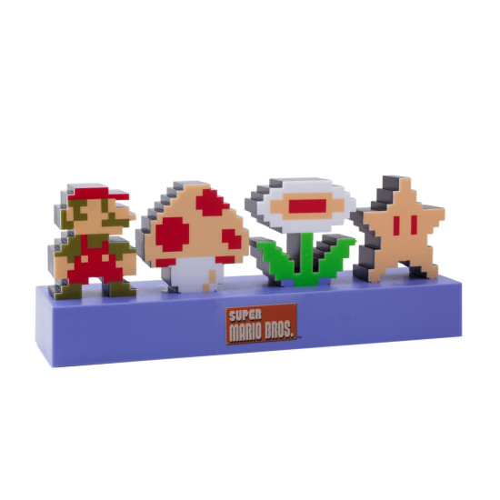LÁMPARA PALADONE SUPER MARIO ICONS LIGHT Lampara merchandising LÁMPARA PALADONE SUPER MARIO ICONS LIGHT Lampara merchandising