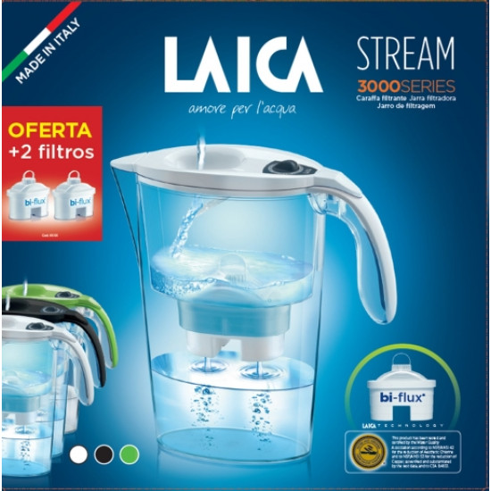 PACK JARRA LAICA J31 CA 2.3L Sistemas de filtracion de agua