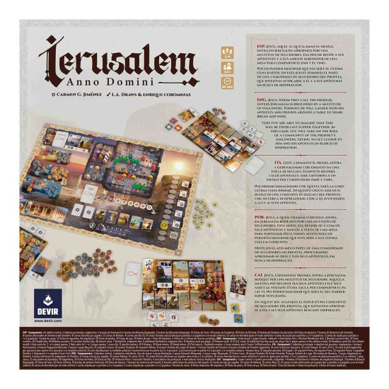 JUEGO MESA DEVIR IERUSALEM ANNO DOMINI Juegos de mesa JUEGO MESA DEVIR IERUSALEM ANNO DOMINI Juegos de mesa