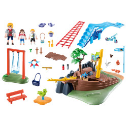PLAYMOBIL CITY LIFE PARQUE AVENTURAS CON